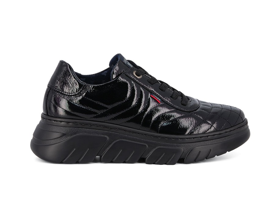 Woman CALLAGHAN Sneakers | Cheyenne Black | Peter Sheppard Footwear