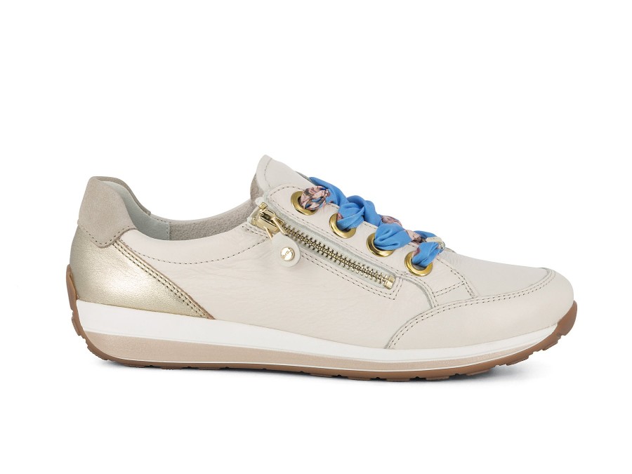 Woman ARA Sneakers | 44587 Cream Multi | Peter Sheppard Footwear