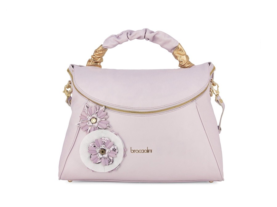 Woman BRACCIALINI HANDBAGS Handbags & Wallets | B 16963 Lilac | Peter Sheppard Footwear