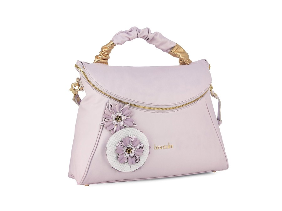 Woman BRACCIALINI HANDBAGS Handbags & Wallets | B 16963 Lilac | Peter Sheppard Footwear