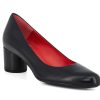 Woman PAS DE ROUGE Heels | Piera Black | Peter Sheppard Footwear