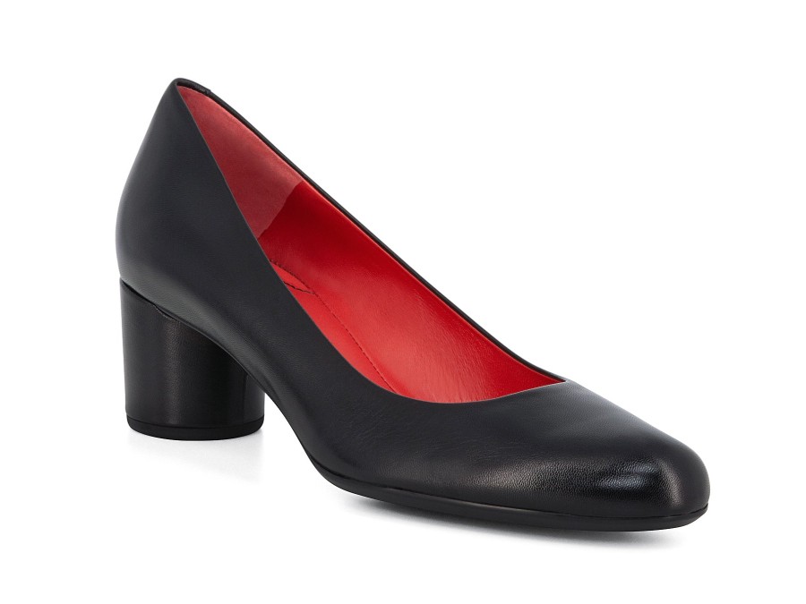 Woman PAS DE ROUGE Heels | Piera Black | Peter Sheppard Footwear