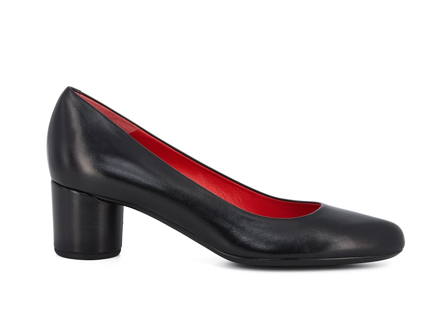 Woman PAS DE ROUGE Heels | Piera Black | Peter Sheppard Footwear