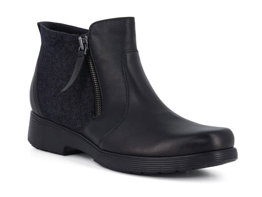 Woman MUNRO Ankle Boots | Bonnie-M Black | Peter Sheppard Footwear