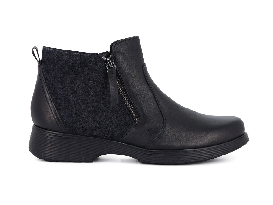 Woman MUNRO Ankle Boots | Bonnie-M Black | Peter Sheppard Footwear