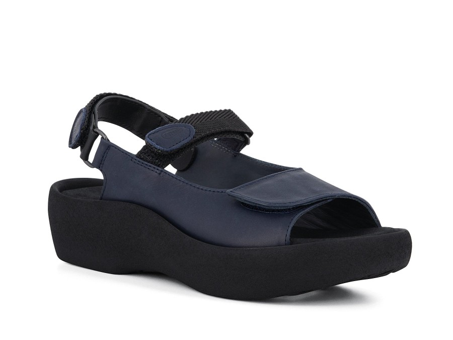 Woman WOLKY Sandals | Tulip Navy | Peter Sheppard Footwear