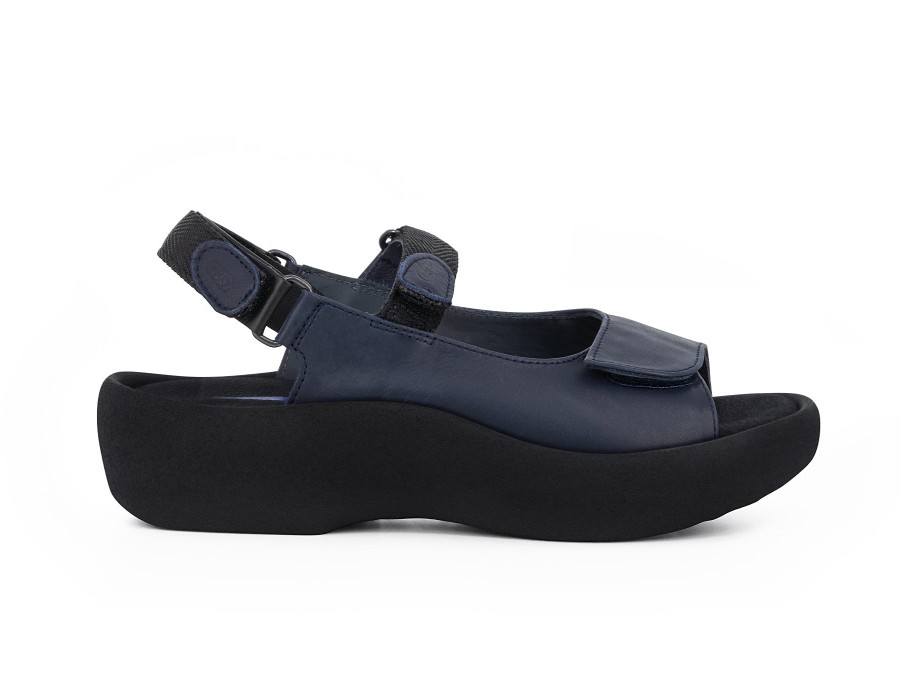 Woman WOLKY Sandals | Tulip Navy | Peter Sheppard Footwear