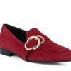 Woman EVA LUNA Slip-Ons | Evie Red | Peter Sheppard Footwear