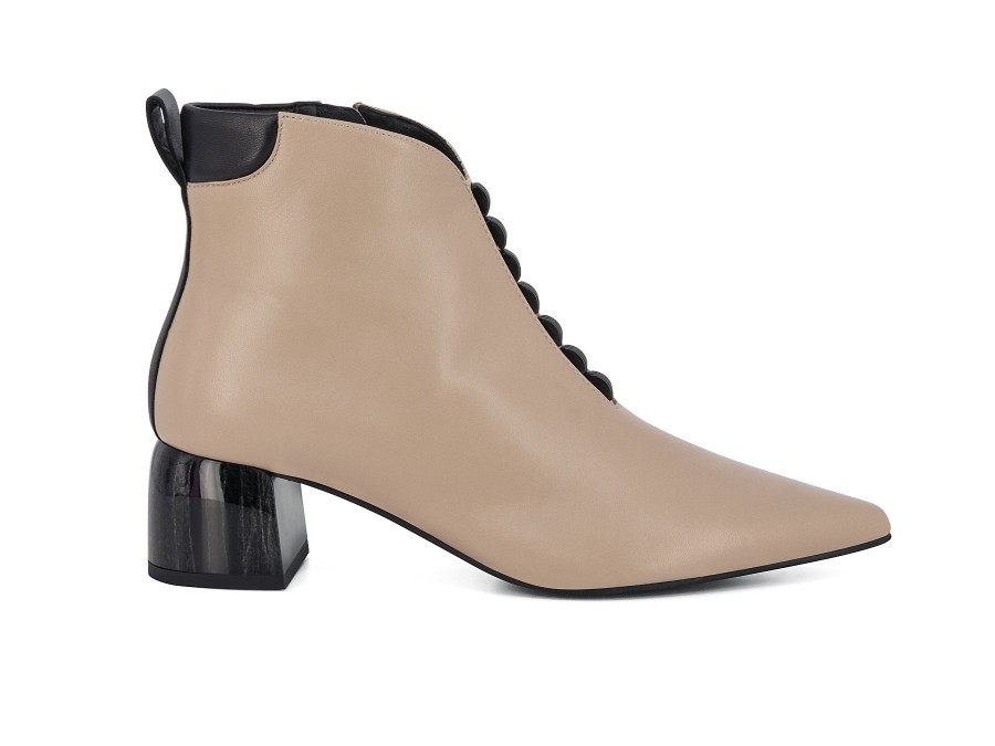 Woman HUGO SHEPPARD Ankle Boots | Derbent Dune | Peter Sheppard Footwear