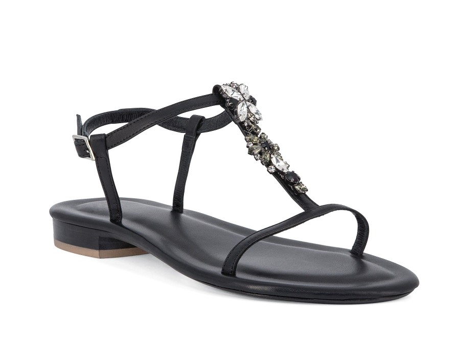 Woman VIA MERCANTI Sandals | Violetta Black | Peter Sheppard Footwear