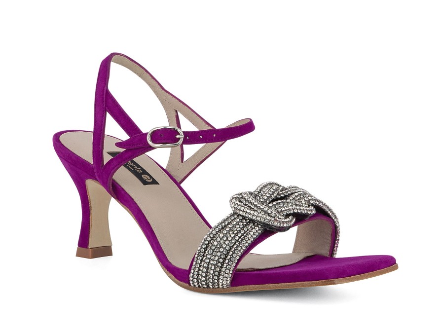 Woman ARGENTA Heels | Anika Purple | Peter Sheppard Footwear