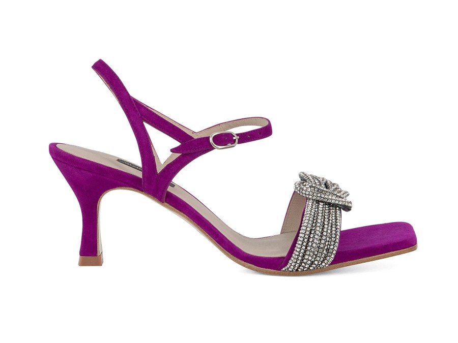 Woman ARGENTA Heels | Anika Purple | Peter Sheppard Footwear