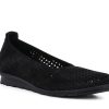 Woman ARCHE Ballerina Flats | Barria Black | Peter Sheppard Footwear