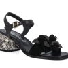 Woman LE GAZZELLE Heels | Lowla Black | Peter Sheppard Footwear