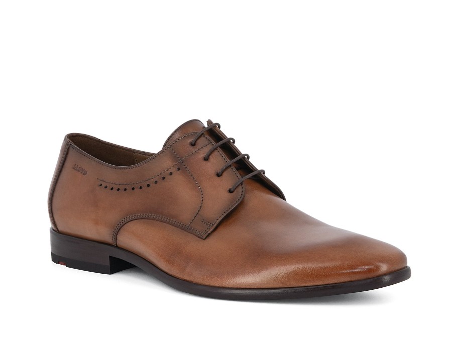 Man LLOYD Lace-Ups | Ocas Lt Tan | Peter Sheppard Footwear