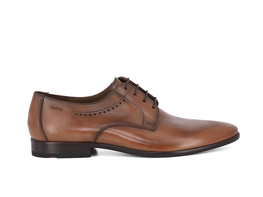 Man LLOYD Lace-Ups | Ocas Lt Tan | Peter Sheppard Footwear