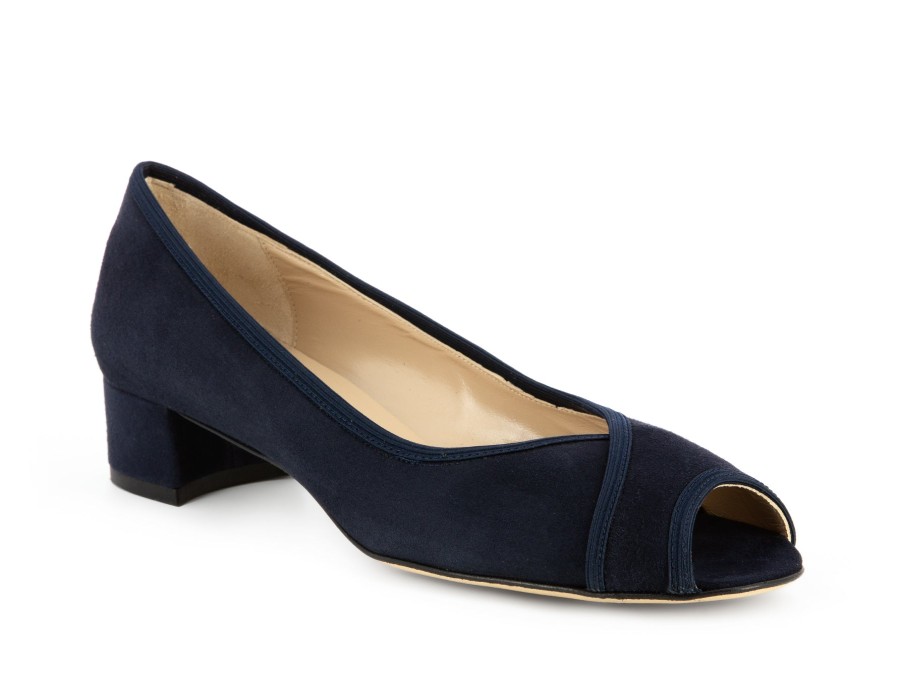 Woman VITO PASTORE Heels | Castilli Navy | Peter Sheppard Footwear