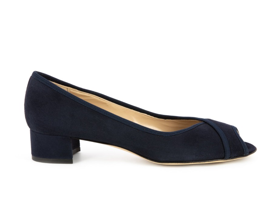 Woman VITO PASTORE Heels | Castilli Navy | Peter Sheppard Footwear