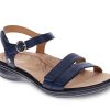 Woman REVERE Sandals | Barbados Sapphire | Peter Sheppard Footwear