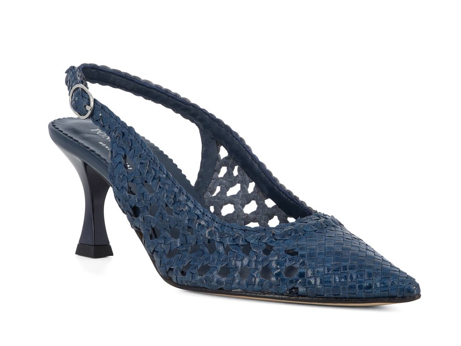 Woman PONS QUINTANA Heels | Helena 2 Navy | Peter Sheppard Footwear