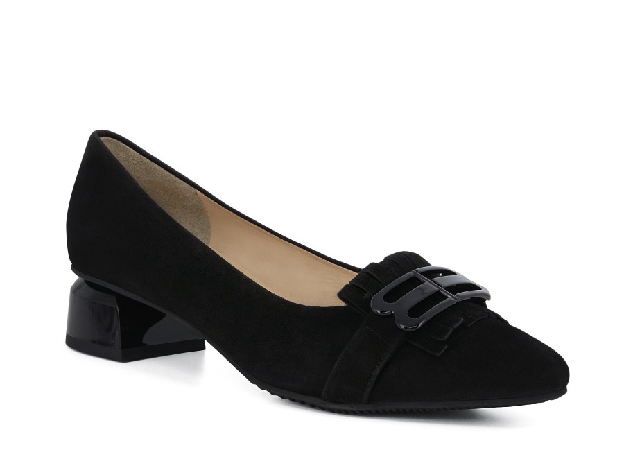 Woman BRUNATE Heels | Bennett Black | Peter Sheppard Footwear