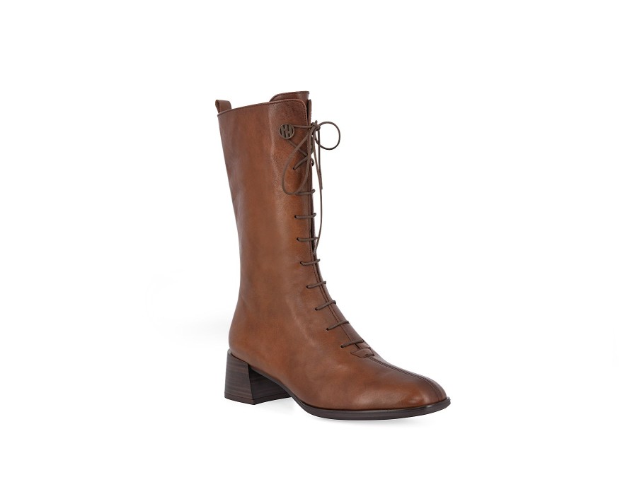 Woman HISPANITAS Long Boots | Hipwell Tan | Peter Sheppard Footwear