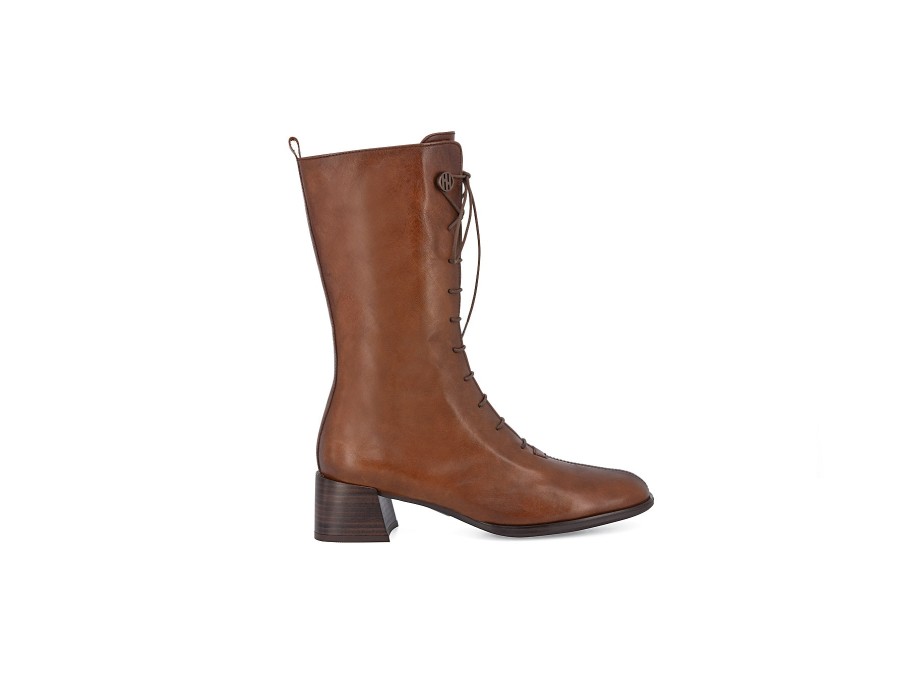 Woman HISPANITAS Long Boots | Hipwell Tan | Peter Sheppard Footwear