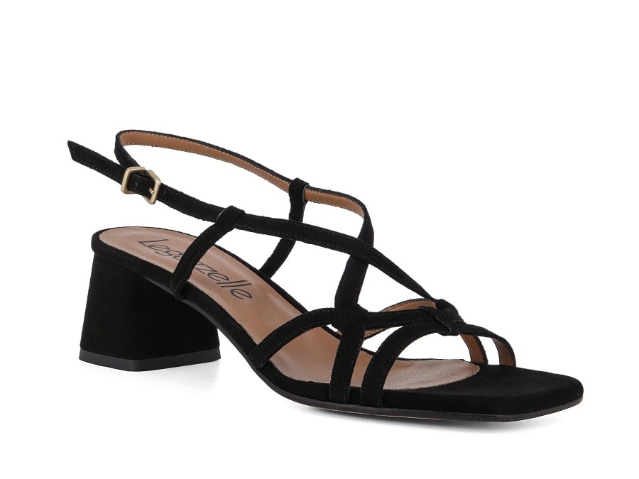 Woman LE GAZZELLE Heels | London 2 Black | Peter Sheppard Footwear