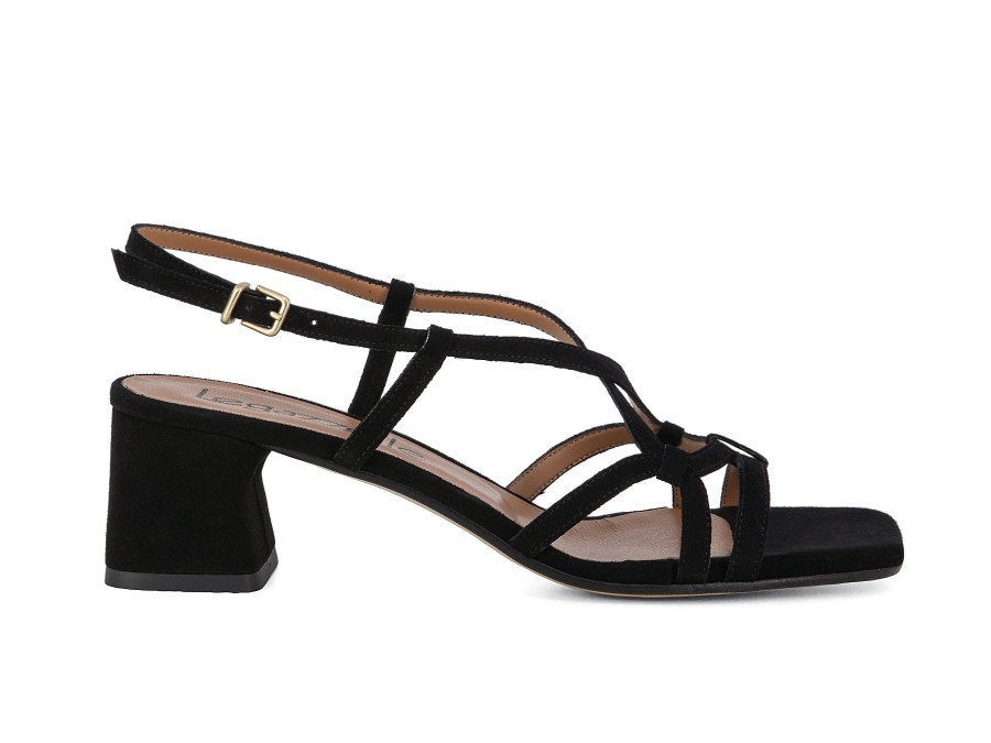 Woman LE GAZZELLE Heels | London 2 Black | Peter Sheppard Footwear