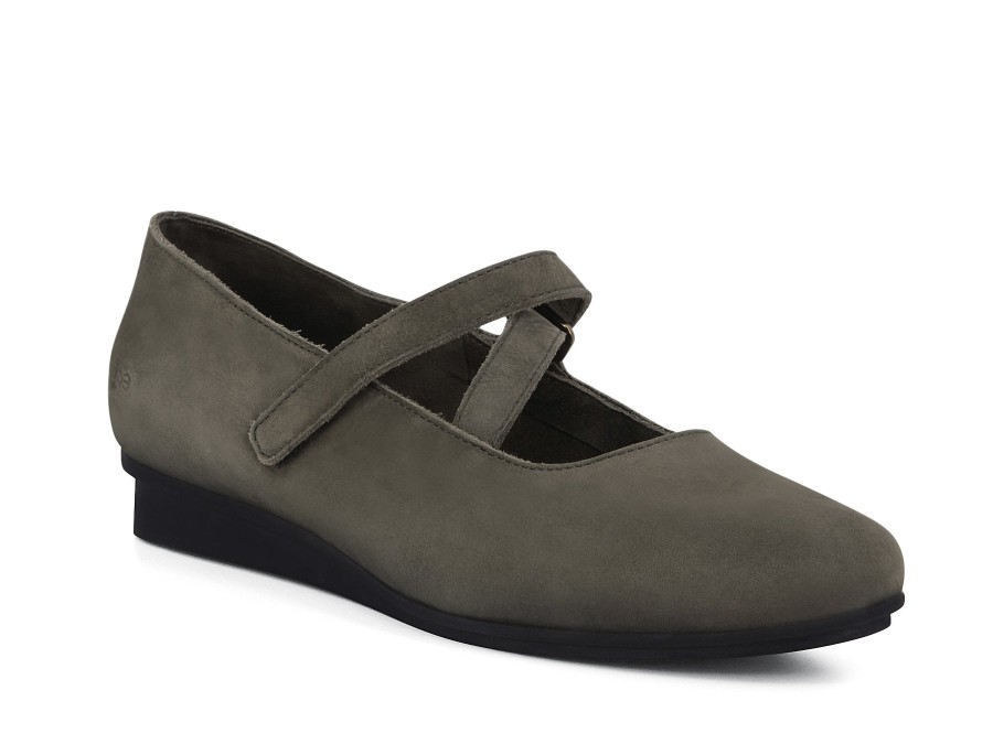 Woman ARCHE Mary Janes | Niskaa Dark Grey | Peter Sheppard Footwear