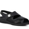 Woman SOLIDUS Sandals | Lia 2 Black | Peter Sheppard Footwear