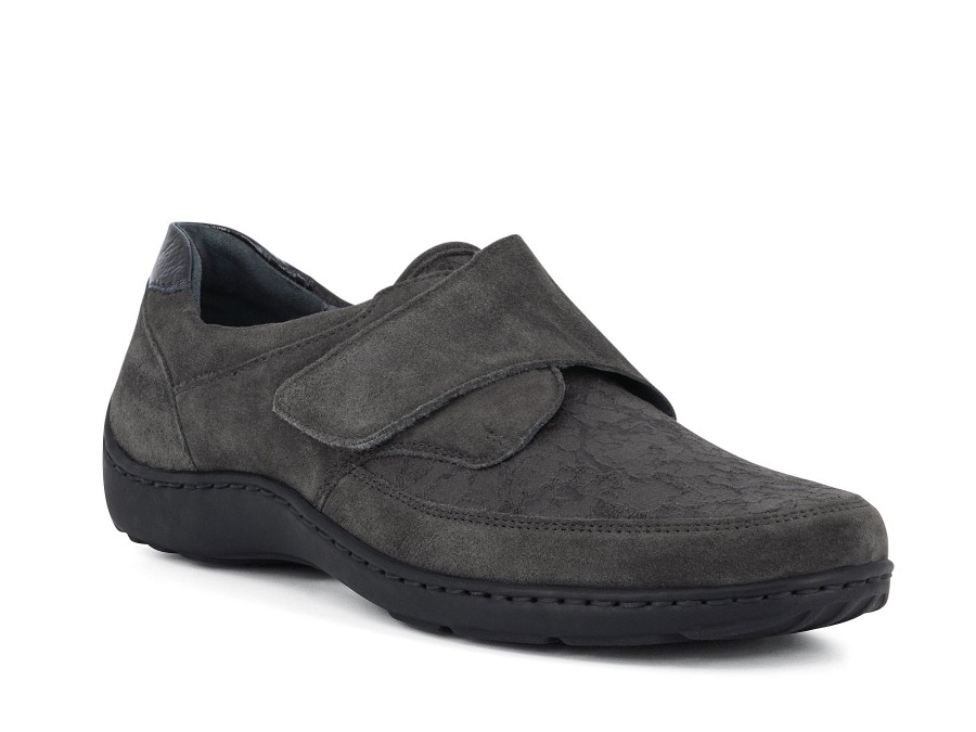 Woman WALDLAUFER Slip-Ons | Wedlin Dark Taupe | Peter Sheppard Footwear