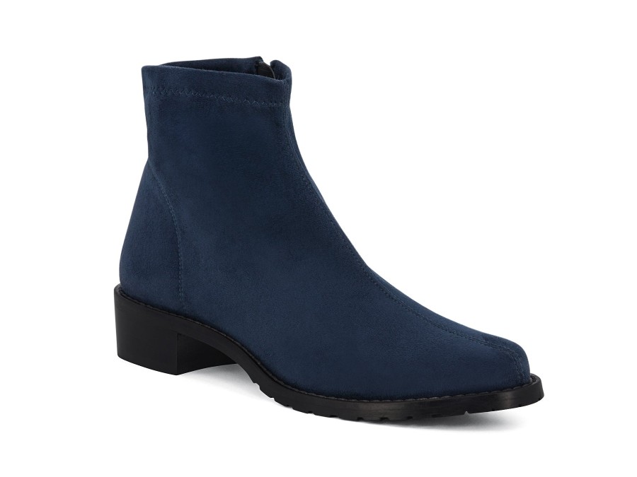 Woman PETER SHEPPARD Ankle Boots | Cinzias Navy | Peter Sheppard Footwear