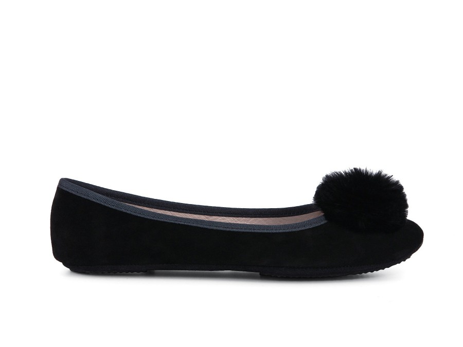 Woman HOMERS Slippers | Hidy Black | Peter Sheppard Footwear