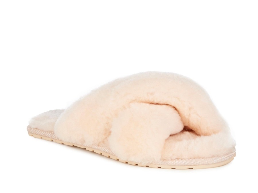 Woman EMU Slippers | Mayberry Natural | Peter Sheppard Footwear