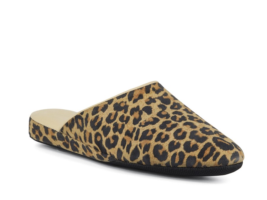 Woman GEDA SLIPPERS Slippers | Temi Leopard | Peter Sheppard Footwear