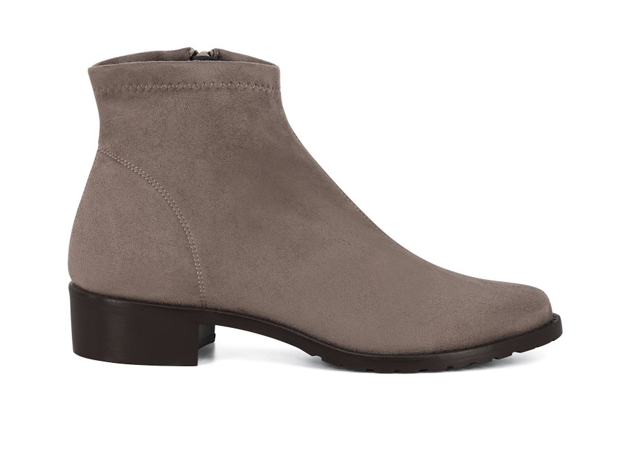 Woman PETER SHEPPARD Ankle Boots | Cinzias Taupe | Peter Sheppard Footwear