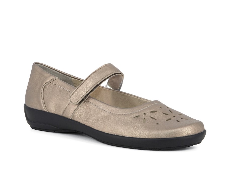 Woman SEMLER Mary Janes | Surrey Metallic | Peter Sheppard Footwear