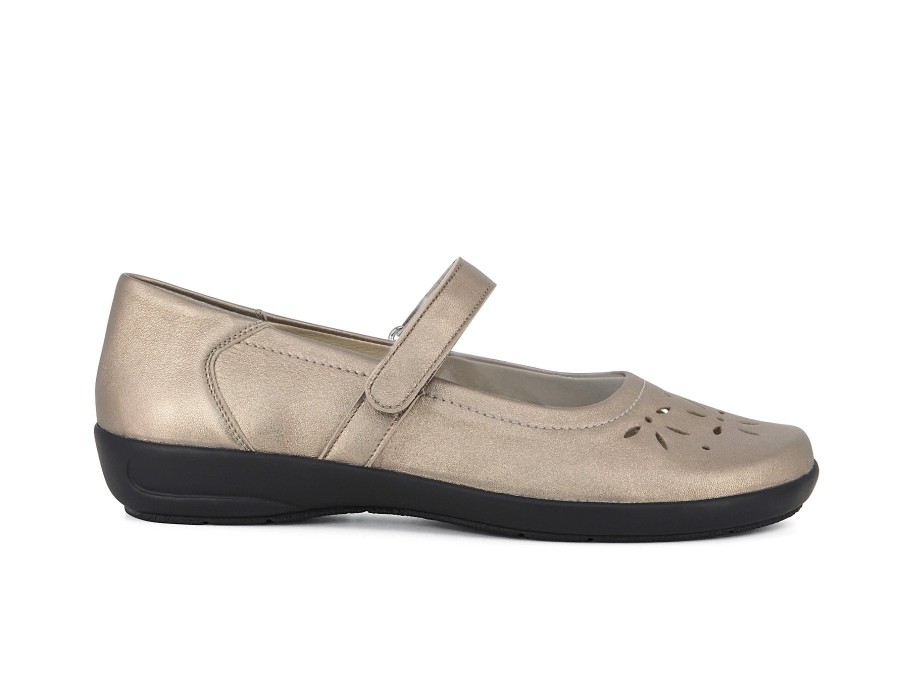 Woman SEMLER Mary Janes | Surrey Metallic | Peter Sheppard Footwear