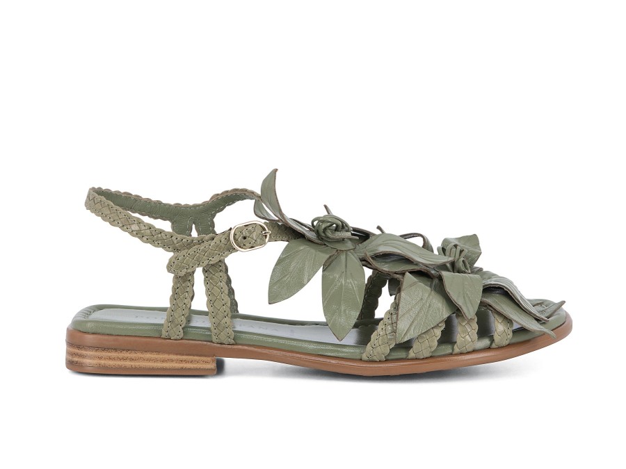 Woman PONS QUINTANA Sandals | Iris 2 Sage | Peter Sheppard Footwear