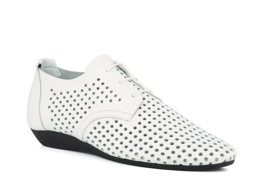 Woman ARCHE Lace-Ups | Onymhi White | Peter Sheppard Footwear