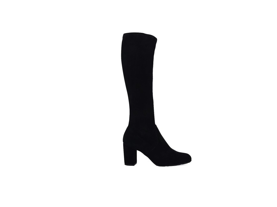 Woman MASCARO Long Boots | Monique 2 Black | Peter Sheppard Footwear