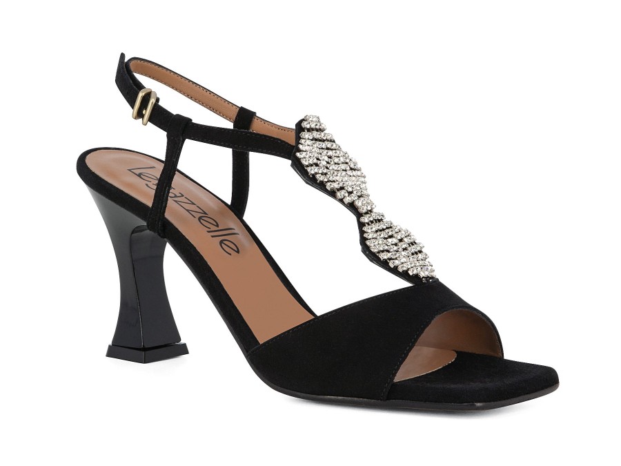 Woman LE GAZZELLE Sandals | Larciano Black | Peter Sheppard Footwear