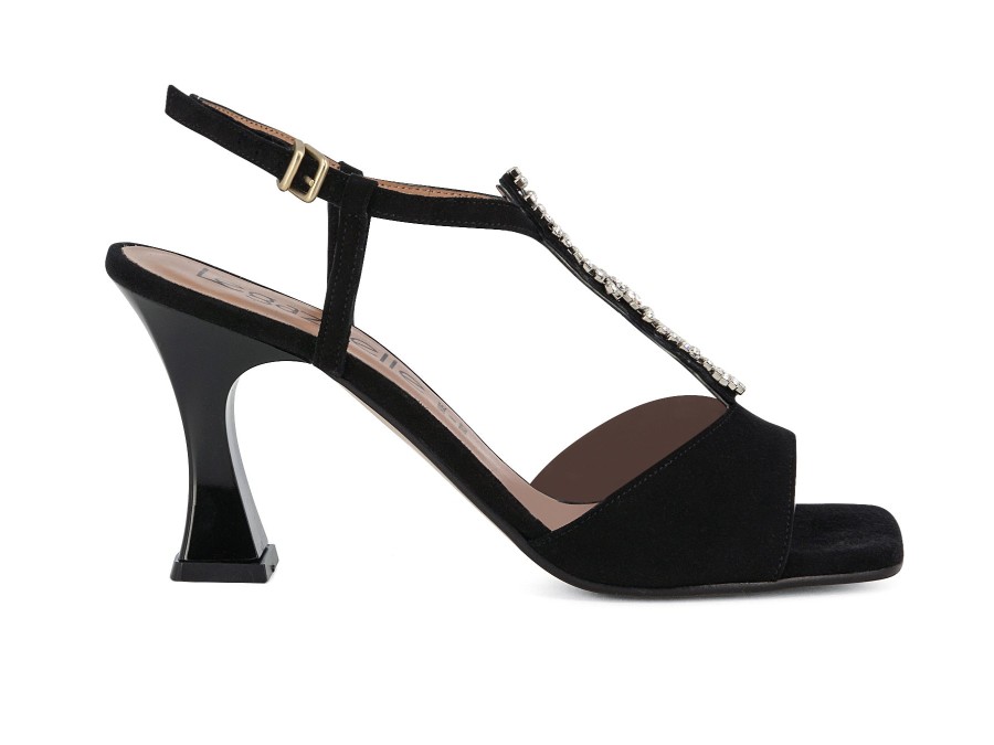 Woman LE GAZZELLE Sandals | Larciano Black | Peter Sheppard Footwear