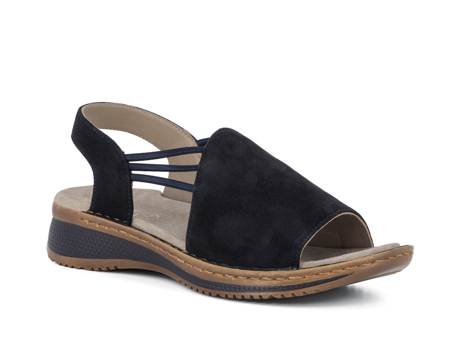 Woman ARA Sandals | 29005 Navy | Peter Sheppard Footwear