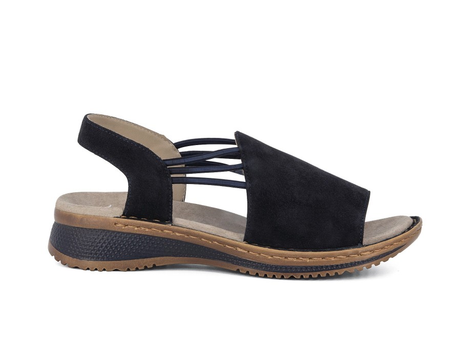 Woman ARA Sandals | 29005 Navy | Peter Sheppard Footwear