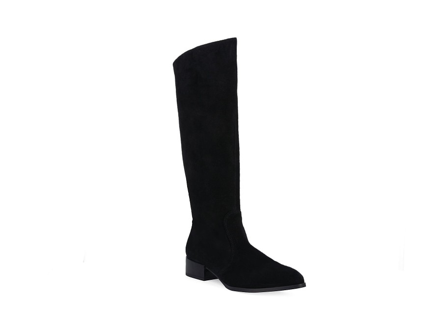 Woman HUGO SHEPPARD Long Boots | Mabell Black | Peter Sheppard Footwear