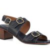 Woman PORTA ROSSA Sandals | Masseria Navy | Peter Sheppard Footwear