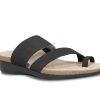 Woman MUNRO Slides | Aries Black | Peter Sheppard Footwear