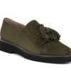 Woman ALBA TECI Slip-Ons | Tamasi Olive | Peter Sheppard Footwear